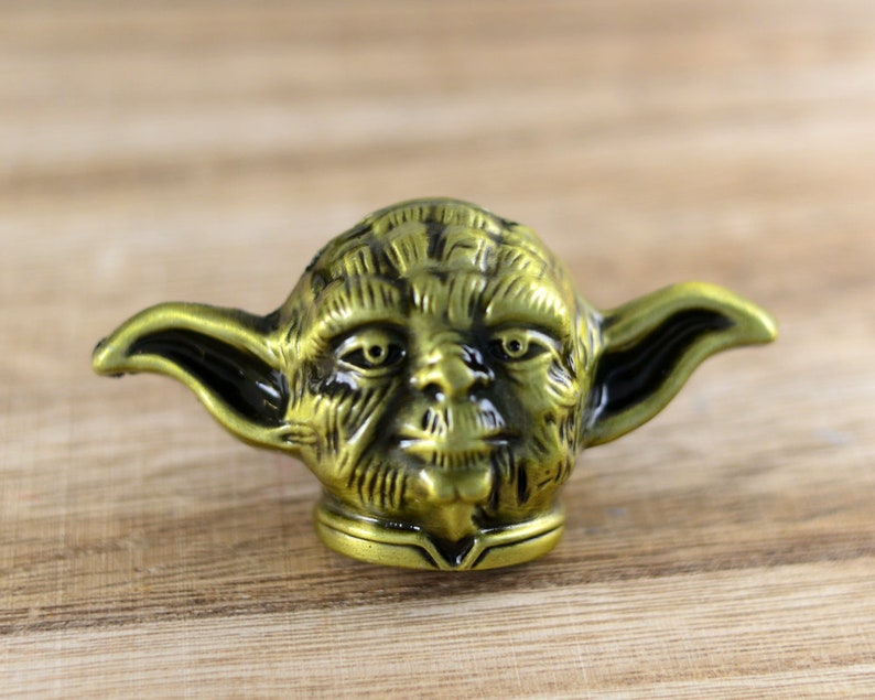 Star Wars Knobs/star Wars Master Yoda Knobs/star Wars Dresser Etsy