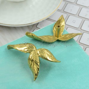 Leaf Solid Brass Knob Cabinet Pulls Drawer Knob Dresser Pull Kitchen Knobs Pulls Cabinet Pull Hardware Dresser Handles Furniture Hardware