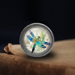 Libélula puxadores de gaveta puxa armário de cozinha puxa lidar com móveis alça requintado cômoda botões de porta decoração móveis ferragem imagem 2