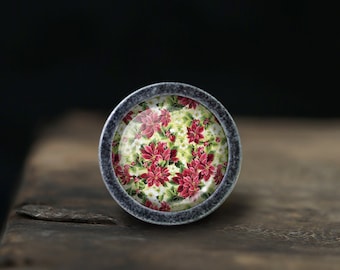 Flower Knobs Drawer Knobs Pulls Kitchen Cabinet Pulls Handle Furniture handle Exquisite Dresser Knobs Door Knob Decor Furniture Hardware