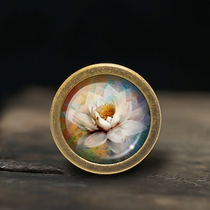 Lotus Knobs Drawer Knobs Pulls Kitchen Cabinet Pulls Handle Furniture handle Exquisite Dresser Knobs Door Knob Decor Furniture HardwareL