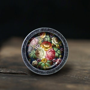 Flower Knobs Drawer Knobs Pulls Kitchen Cabinet Pulls Handle Furniture handle Exquisite Dresser Knobs Door Knob Decor Furniture Hardware