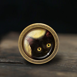 Boutons de chat Boutons de tiroir Tire Armoire de cuisine Tire poignée poignée de meubles Commode exquis Boutons de porte Bouton de décoration Decor Meubles Quincaillerie image 1