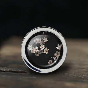 Plum bossom Knob Drawer Knobs Pulls Kitchen Cabinet Pulls Handle Furniture handle Exquisite Dresser Knobs Door Knob Decor Furniture Hardware