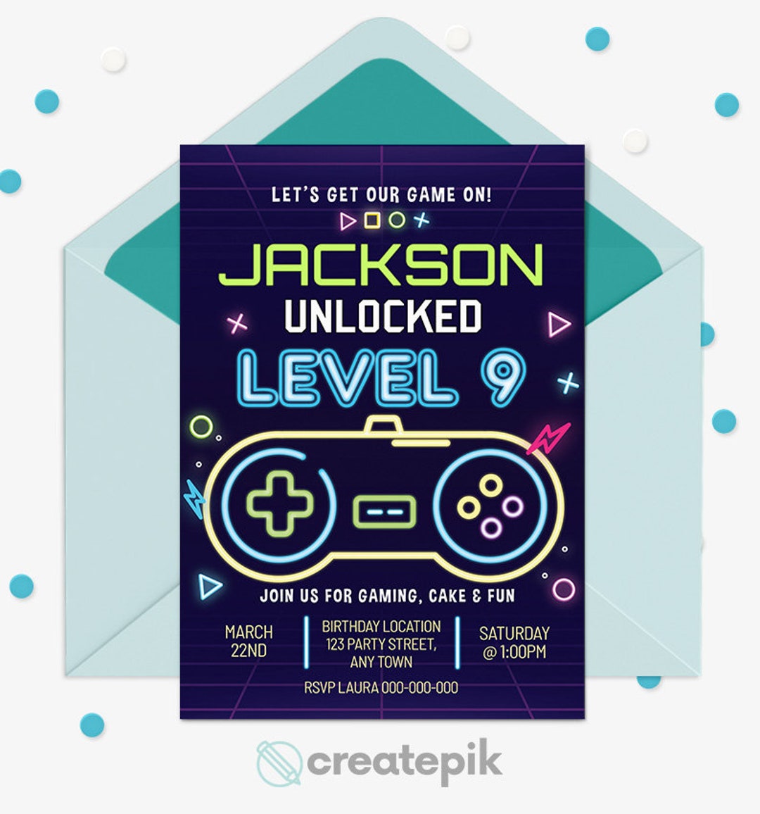 Video Game Level 9 Unlocked Birthday Invitation 9 Year Old Video Gamer Party Invite 9th Birthday Boy Editable Template Instant Download A108 - Etsy video-game-level-9-unlocked-birthday-invitation-9-year-old-video-gamer-party-invite-9th-birthday-boy-editable-template-instant-download-a108-etsy