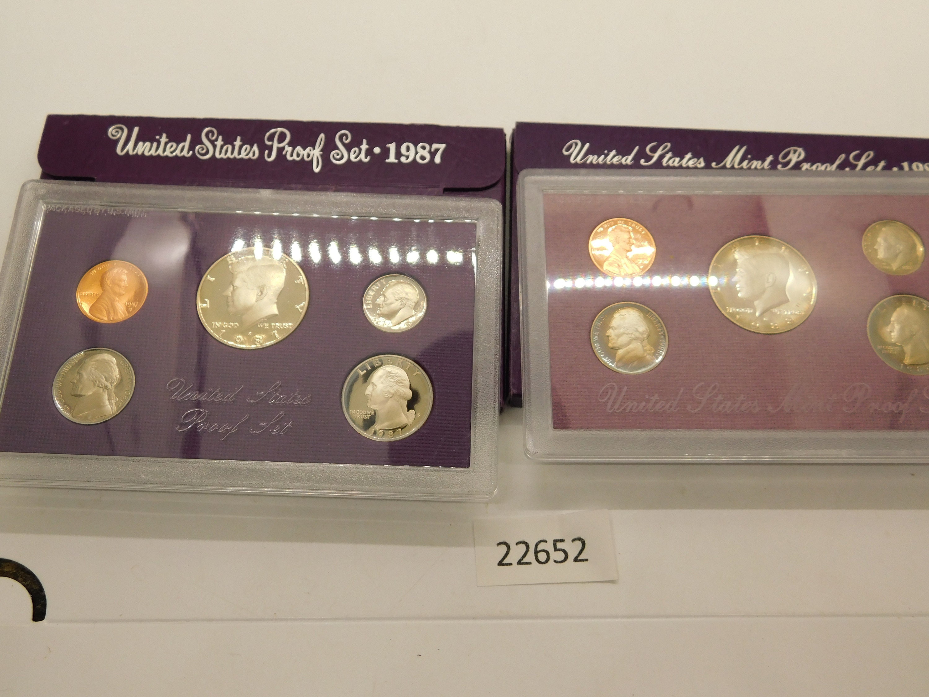 Proof set only No circulating coin! Only 69,684 made 1987  2 cent proof coin 