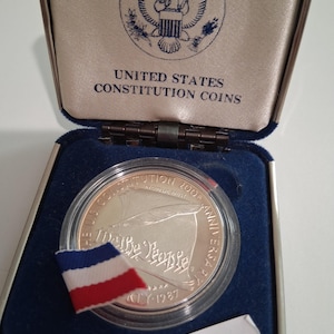 1987 Constitution Silver Dollar - Etsy