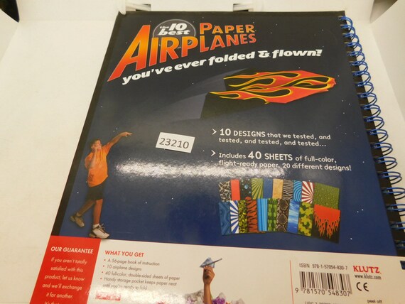 Klutz Paper Airplanes Book