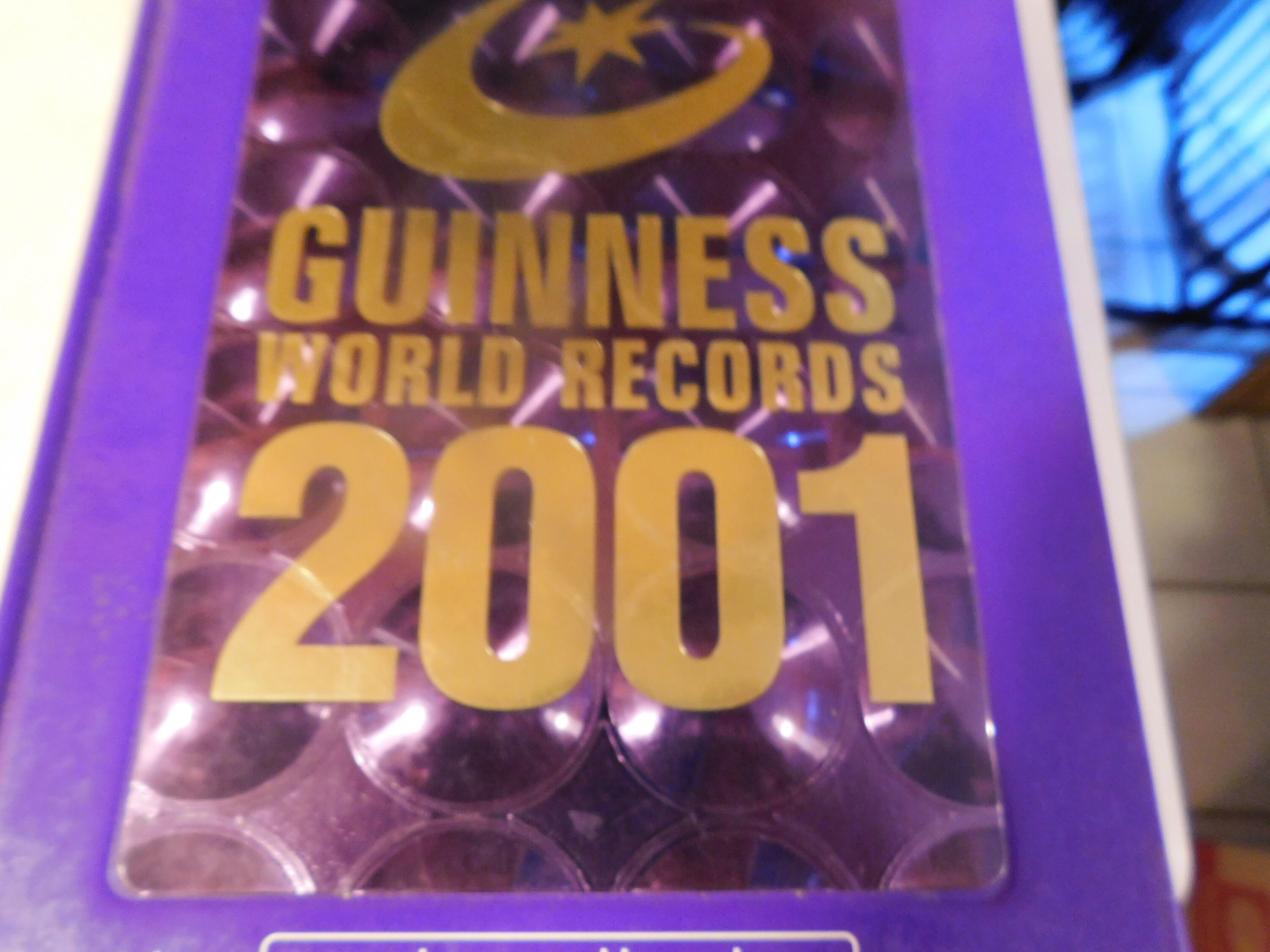 4 Books Guinness book of world records 1995/2001/2000/ to Etsy