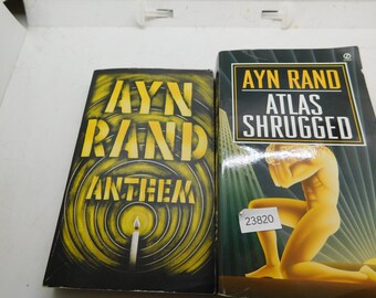Atlas Shrugged  and Anthem by Ayn Rand  mr6 23820