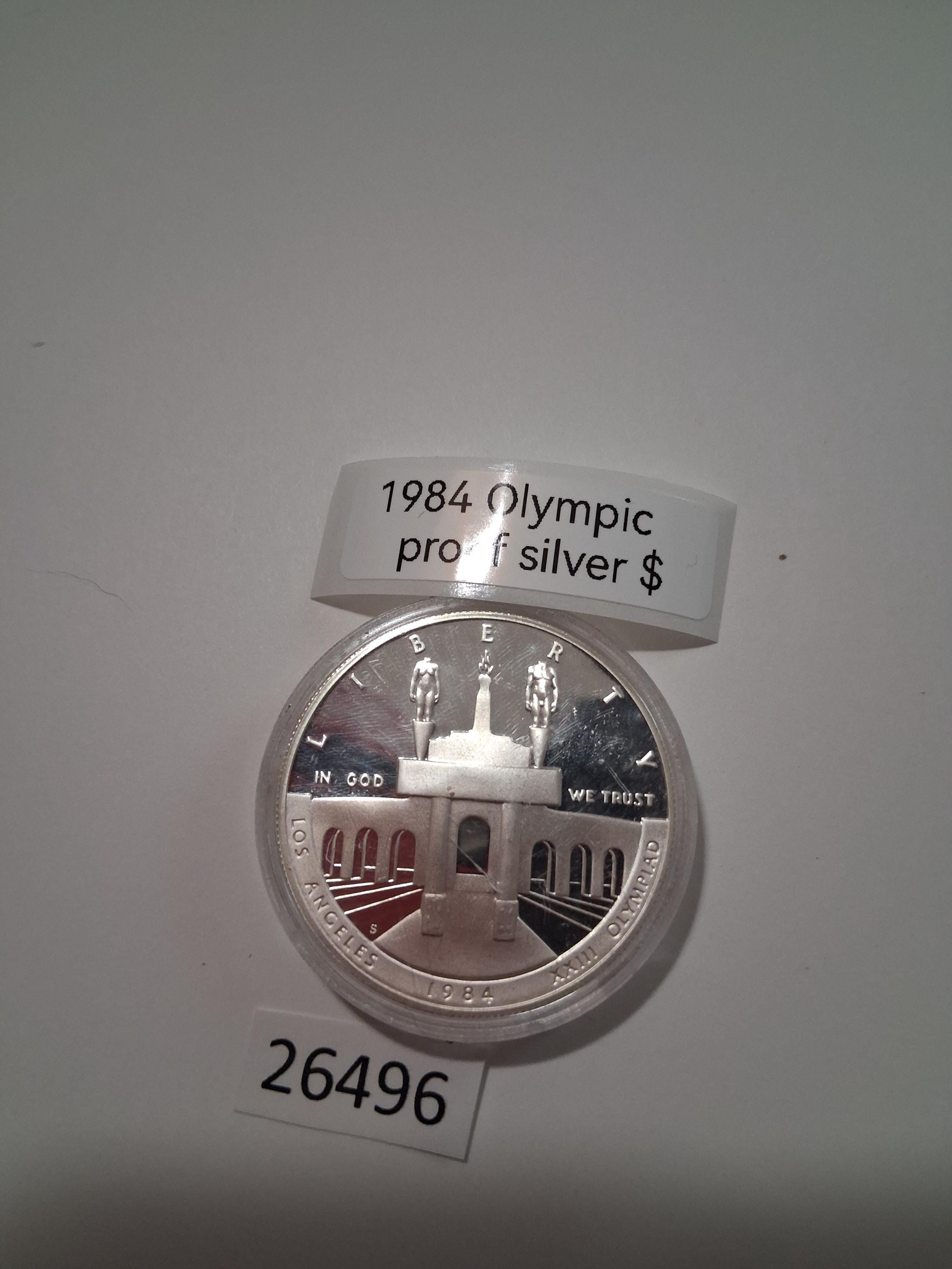 1984 Silver Coin - Etsy