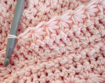 Star Stitch Blanket Pattern