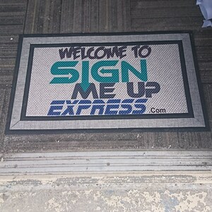 Maßgeschneiderte Outdoor-Doormat