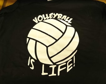 Volleyball is LIFE Glow in the dark
