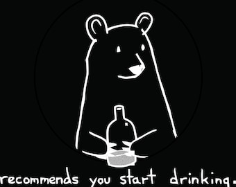 drunky bear shirt