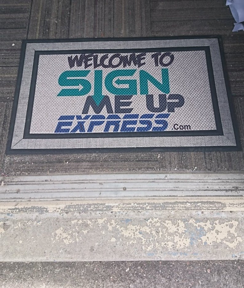 Custom Outdoor Doormat image 1