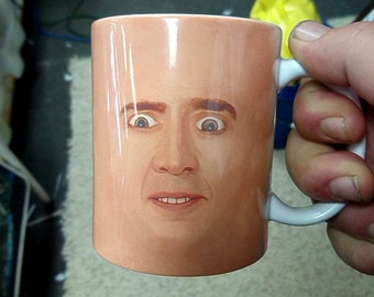 Creepy mug