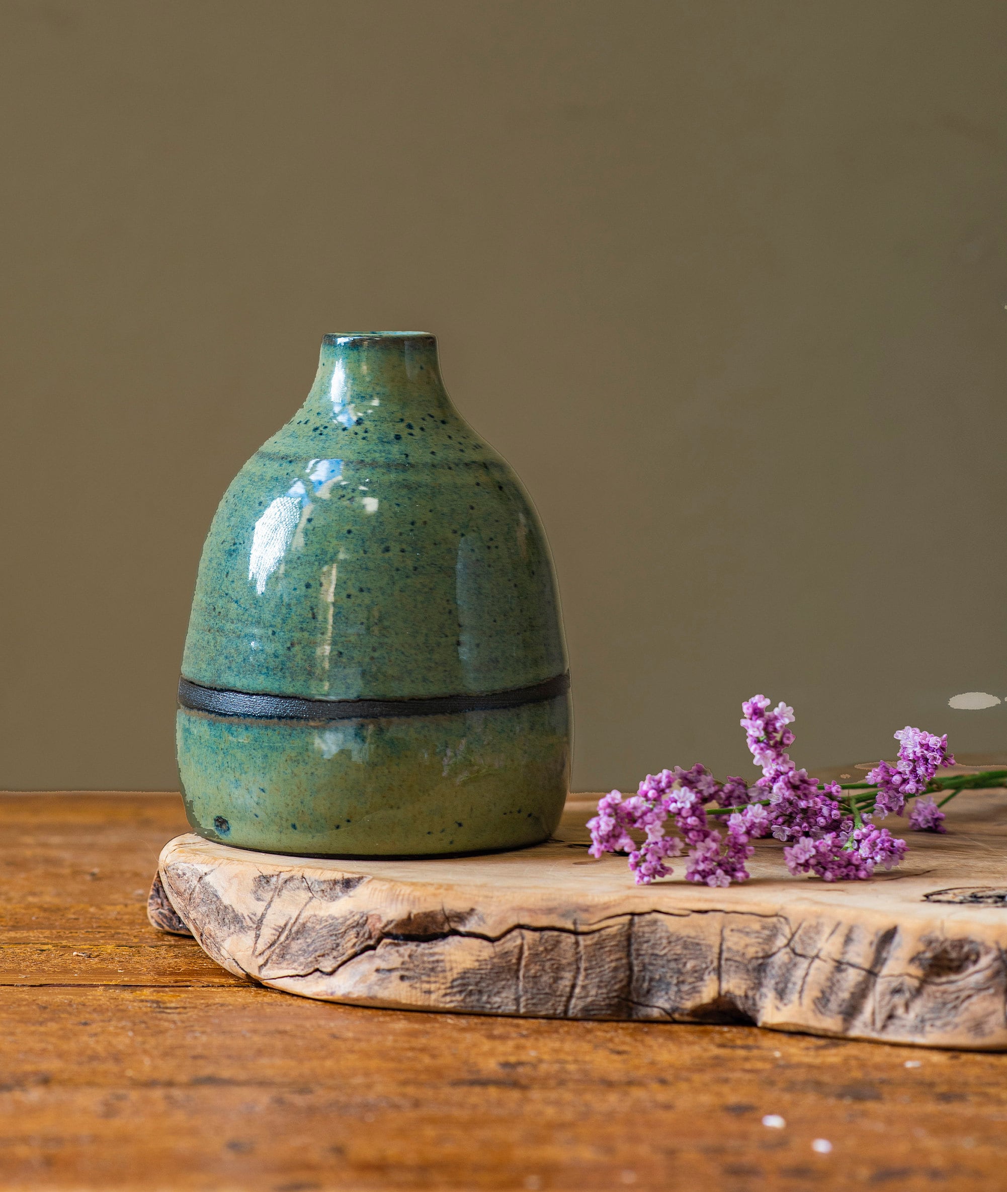 Home & Living Stoneware Vase Ceramic Vase Unique Modern Bottle Bud Vase