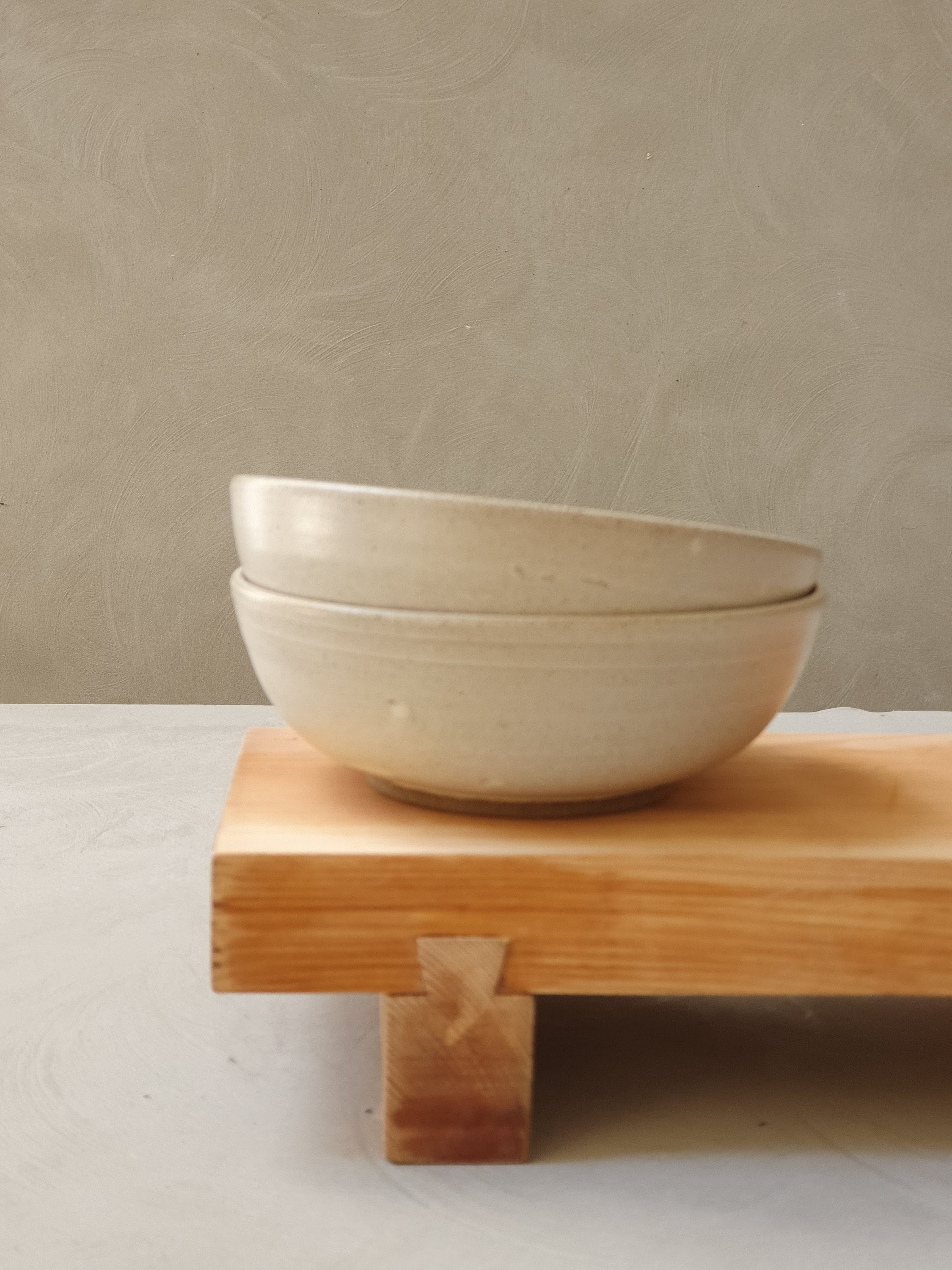 2 Ceramic Soup Bowl, Pottery Dinnerware Bowls, Dinner Salad Bowls, Two Deep  Round Pottery Bowls, White/ Gray Stoneware Bowls - Etsy, image size:2250x3000