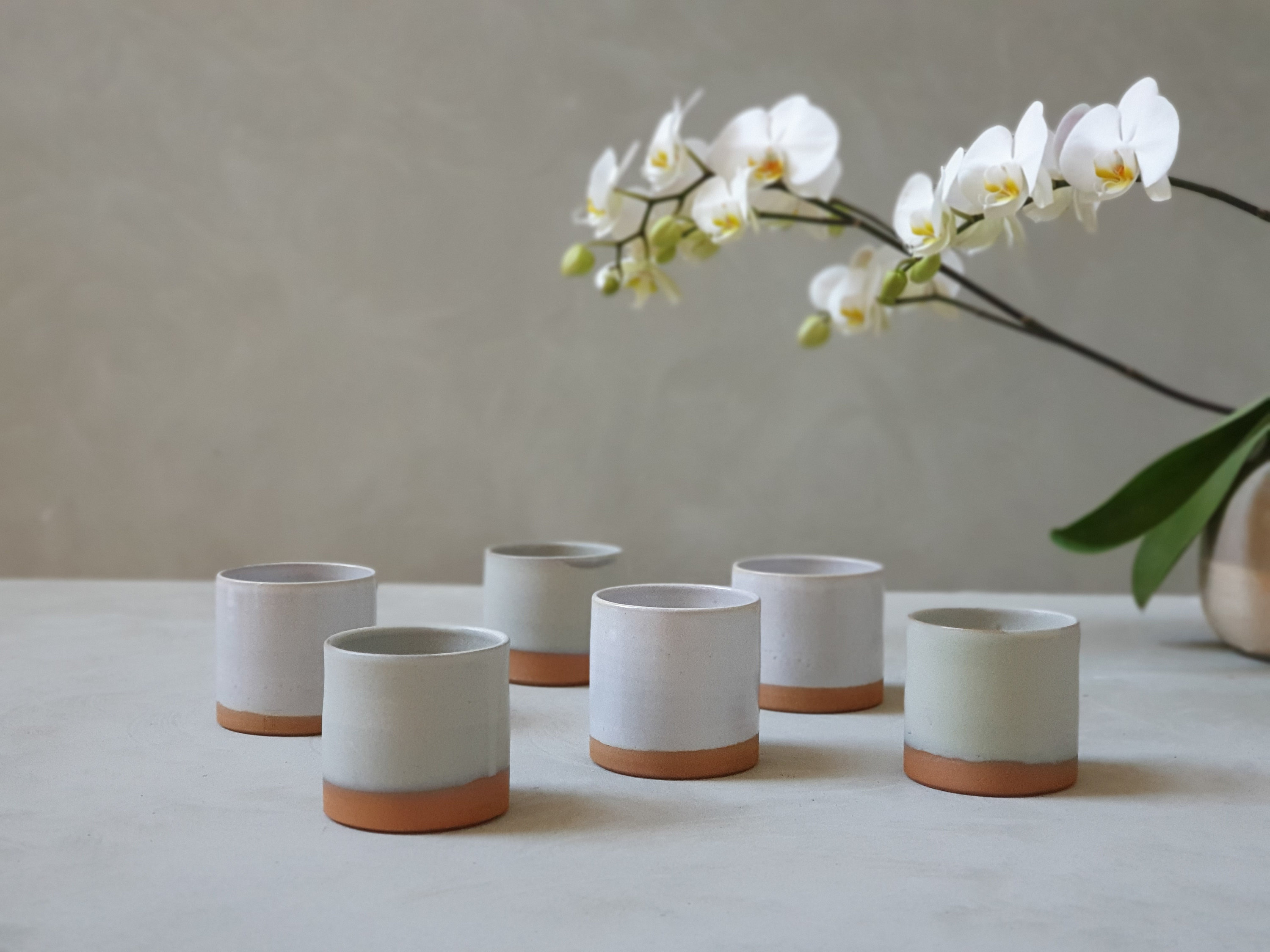 2 Tasses Cylindriques