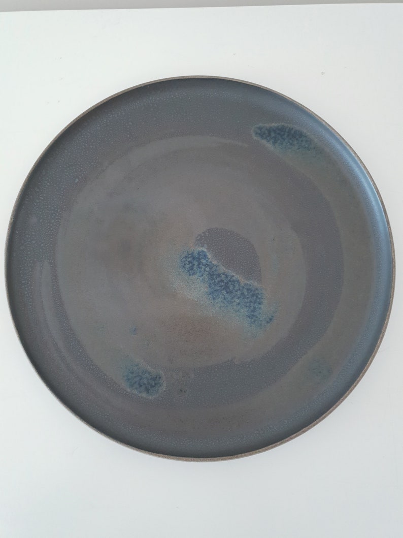 Handmade Pottery Dinner Plates Flat Ceramic Dinner Plates Etsy