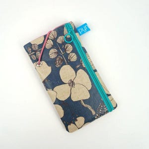 Étui de téléphone portable sur mesure avec poche zippée supplémentaire