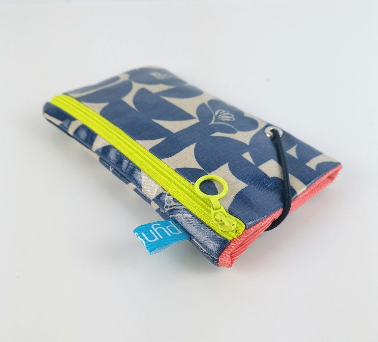 Phone case with additional zip pocket phone case smartphone Etsy