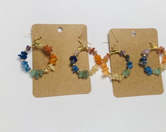 Pendientes de siete chakras