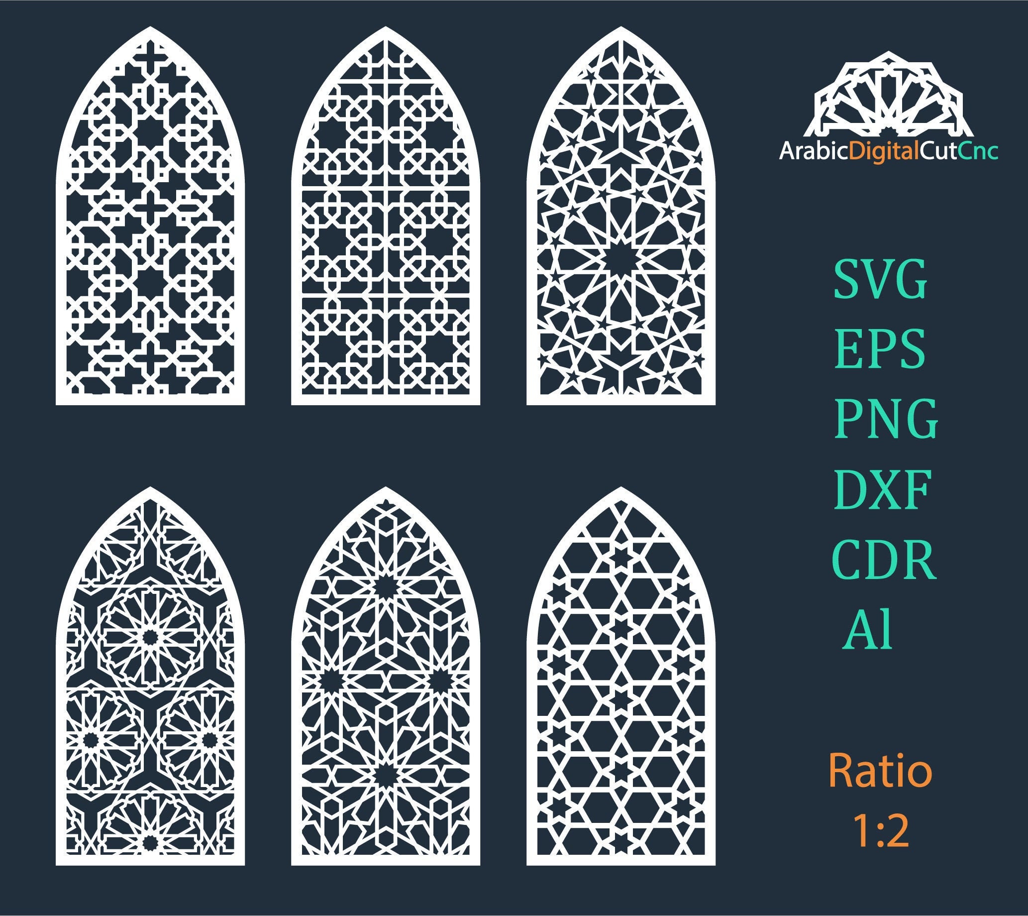 Arch Window Svg