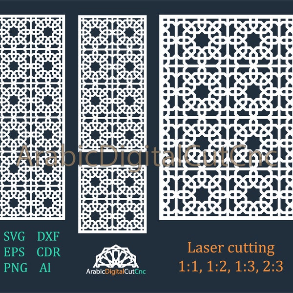 Saudi Pattern Cnc ArabicDigitalCutCnc - Etsy