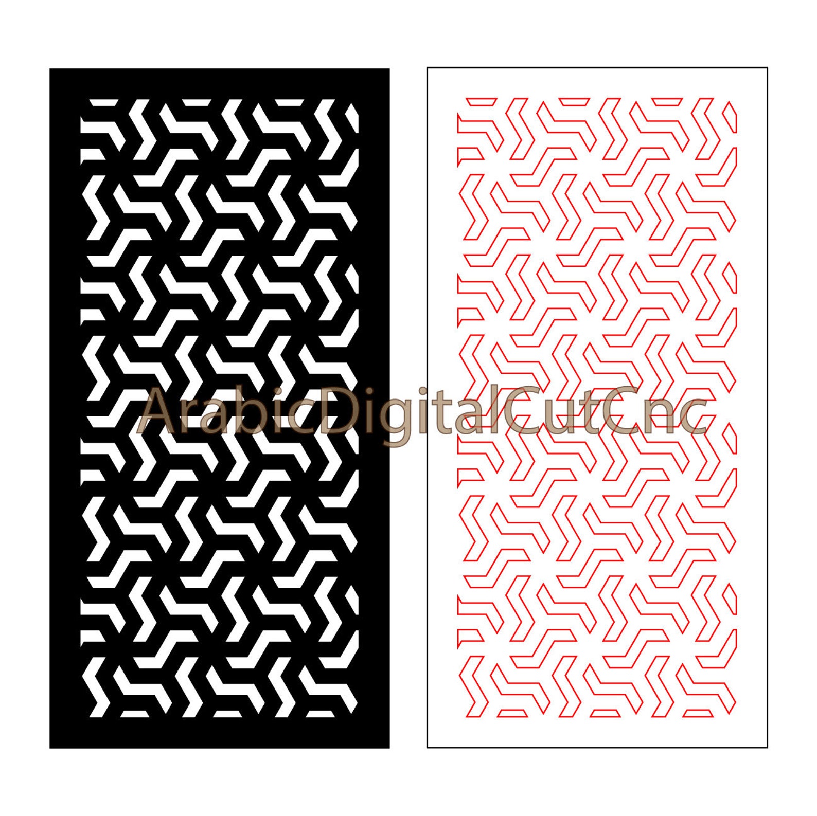 Cnc Files,decorative Screen,panels. Arabic Geometric Laser Cutting ...