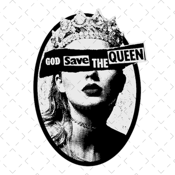 God Save the Queen PNG Digital File, GSTQ Platinum Jubilee Souvenir Sweatshirt Png, GSTQ Png, Retro Reputation Sweatshirt, Trending Shirts