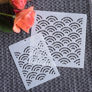 Stencil, Craft stencil, Scrapbooking stencil, Painting stencil, Wall stencil, DIY Decor Stencil, Cake Stencil, Stencil Pattern