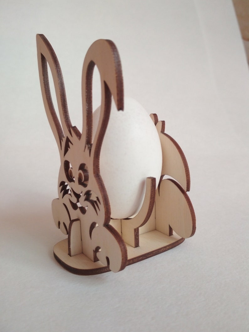 Download Hase 3D Puzzle SVG-Dateien der Osterhase Eihalter. Osterhase | Etsy
