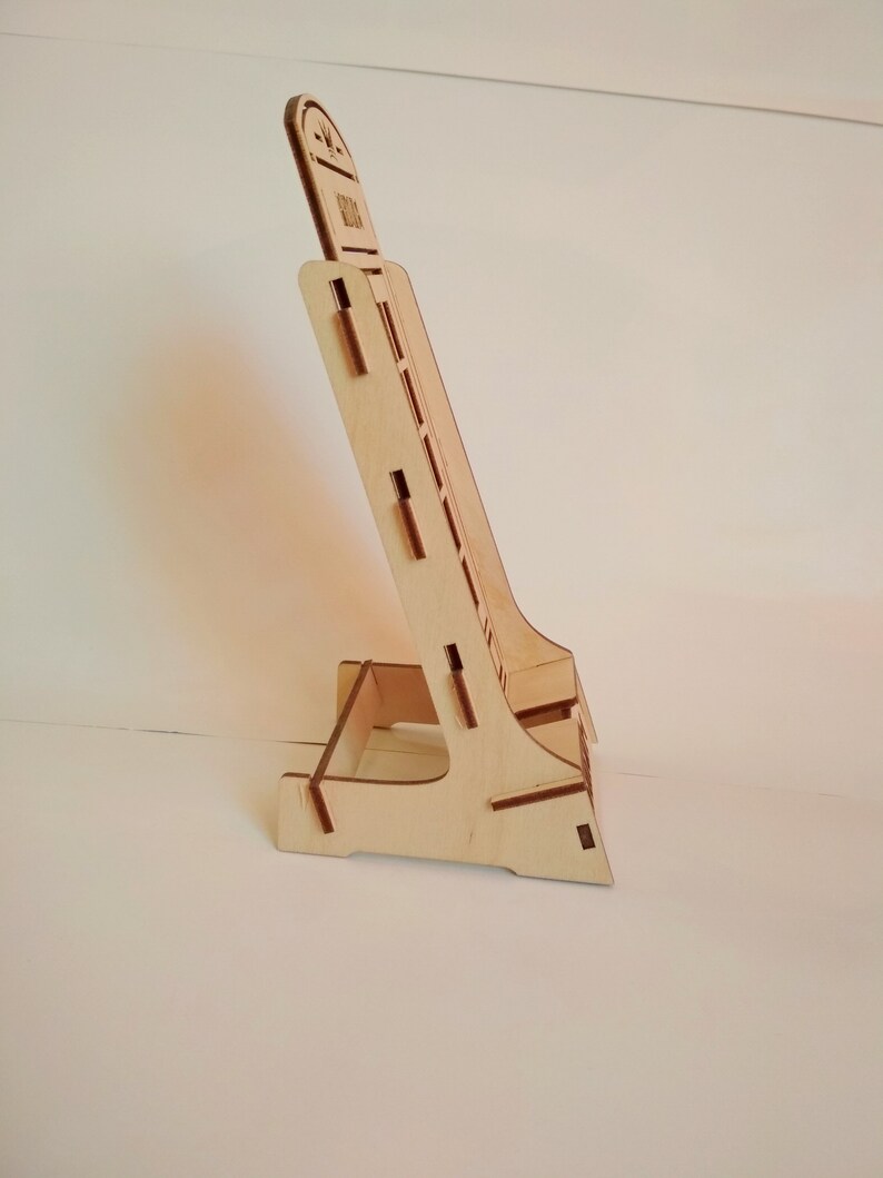Download Phone Stand holder vector svg files for laser cut. DXF | Etsy