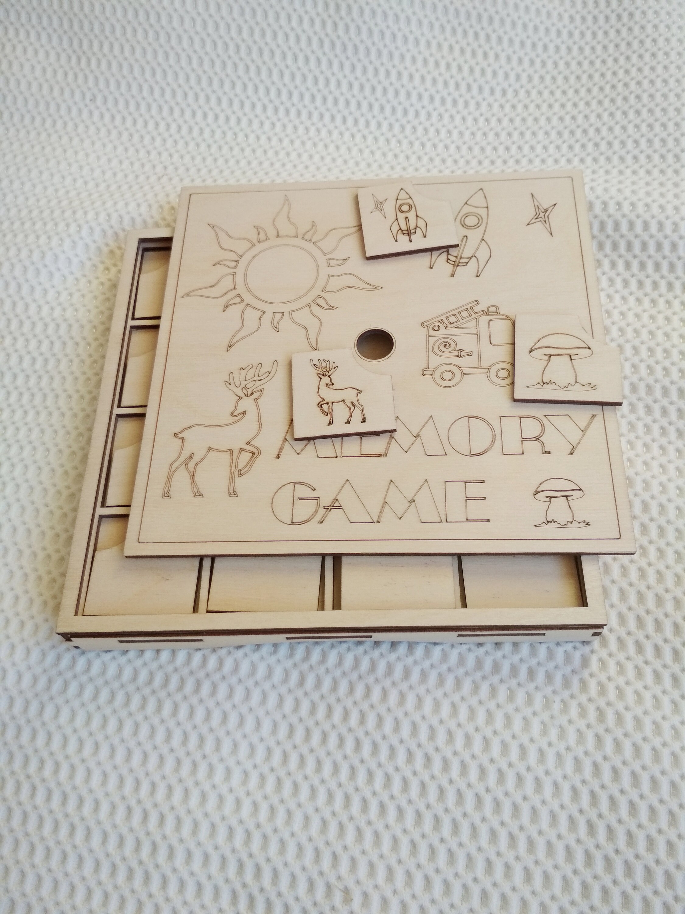 Memory board game svg dxf vector files template laser cut. Etsy