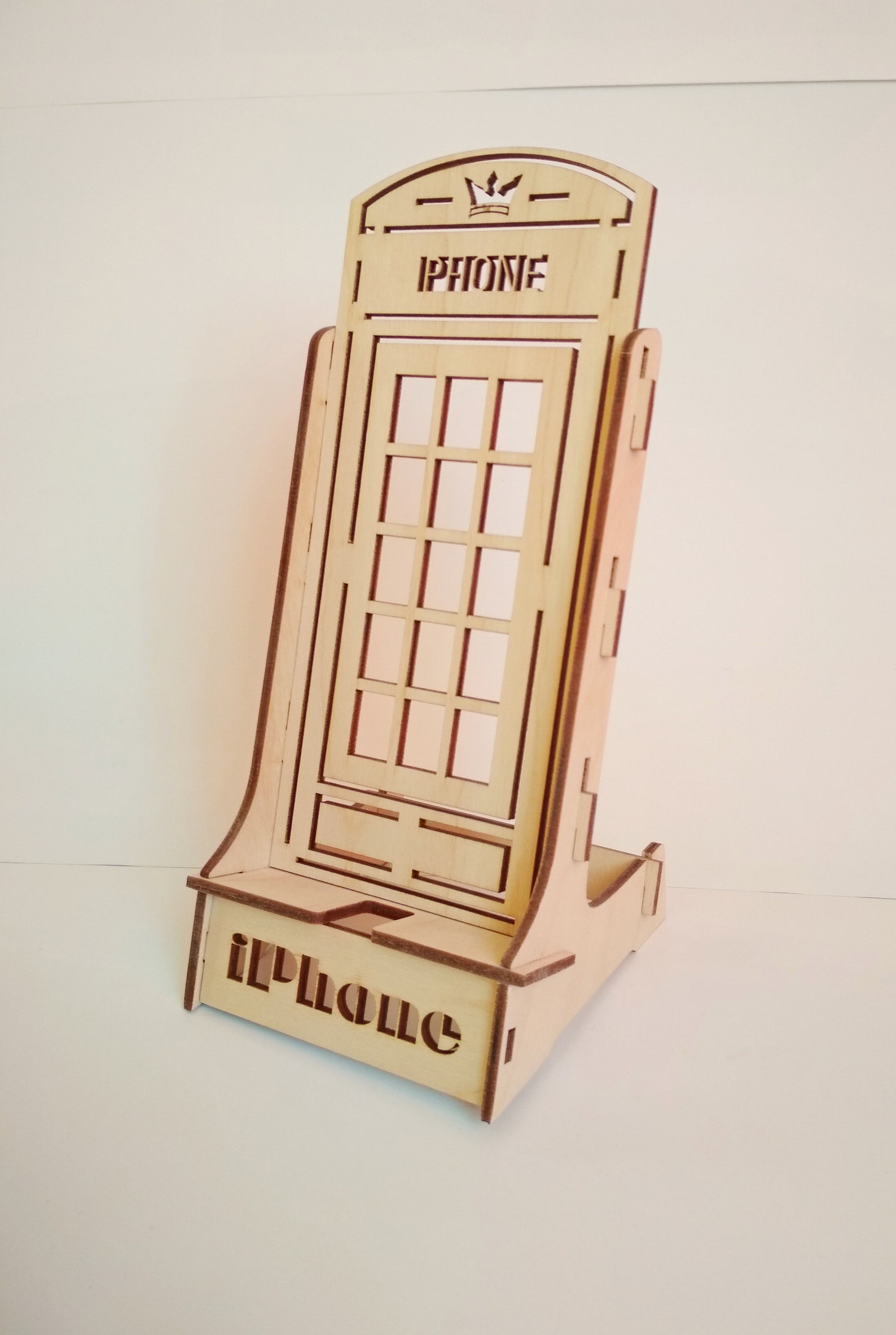 Phone Stand holder vector svg files for laser cut. DXF Etsy