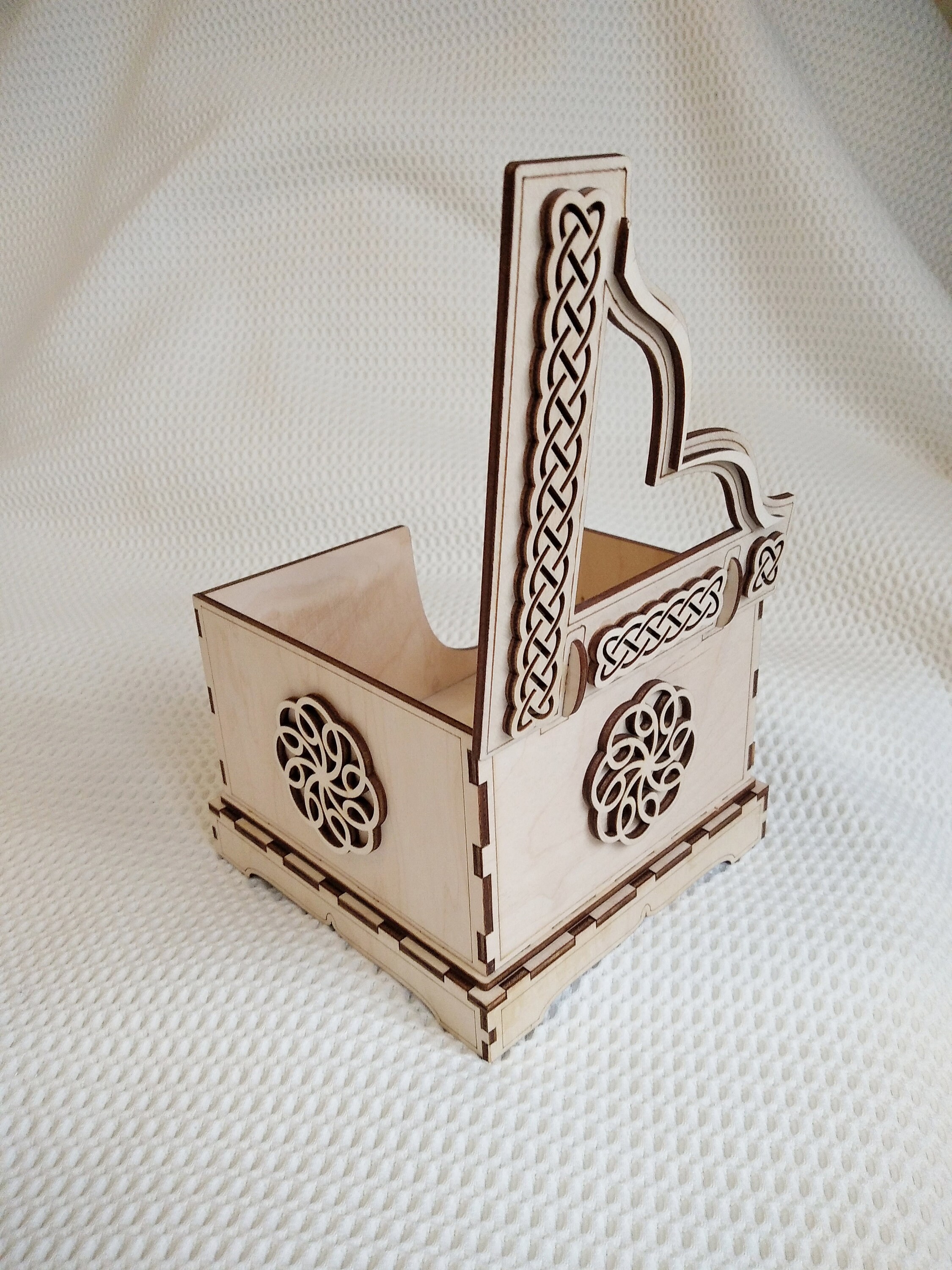 Napkin Holder Svg Dxf Files Vector Template Laser Cut. Napkin Etsy