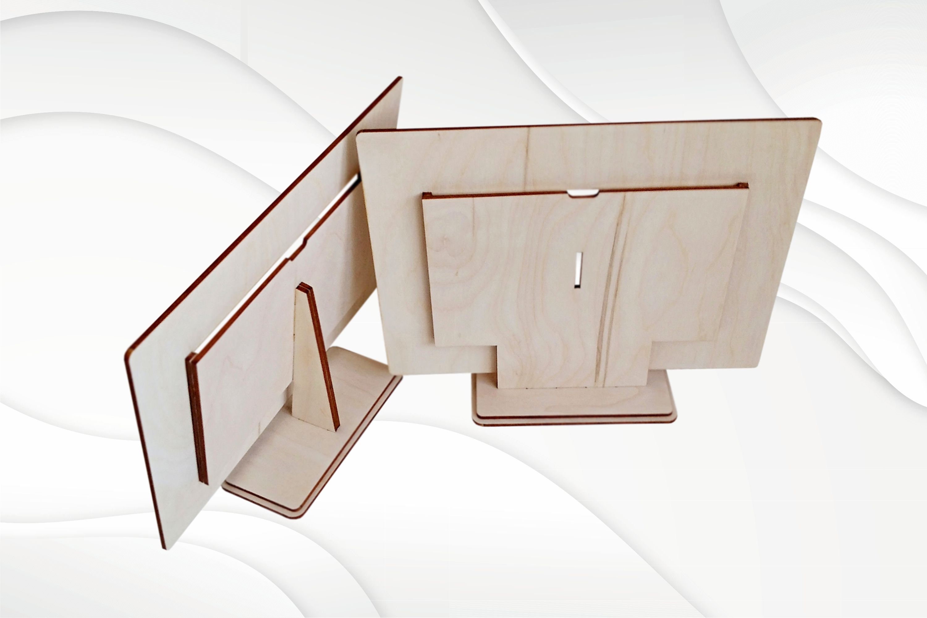 Photo frame laser template svg dxf files Laser cut model. Etsy