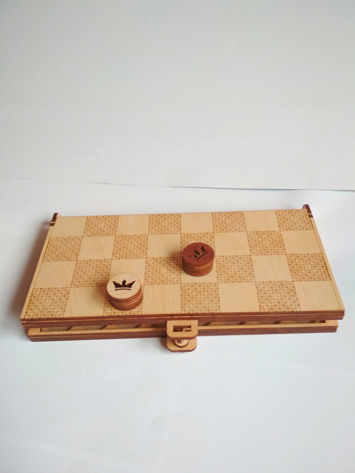 Pool checkers vector svg files laser and CNC cutting. Folding Etsy