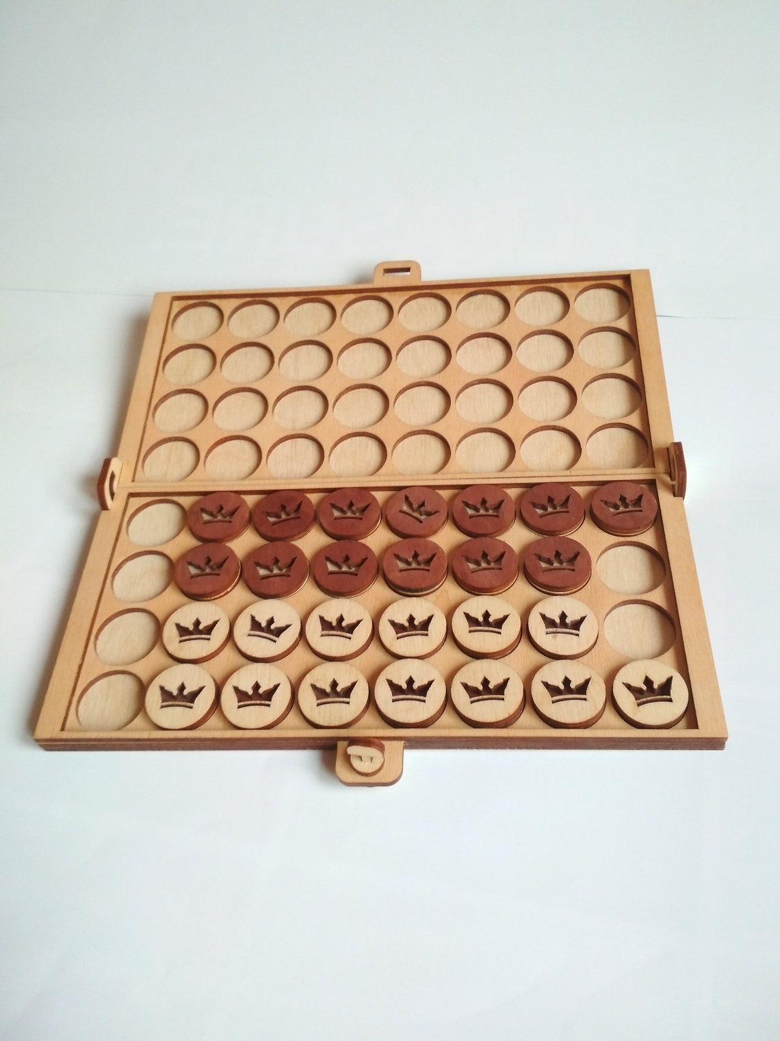 Pool checkers vector svg files laser and CNC cutting. Folding Etsy