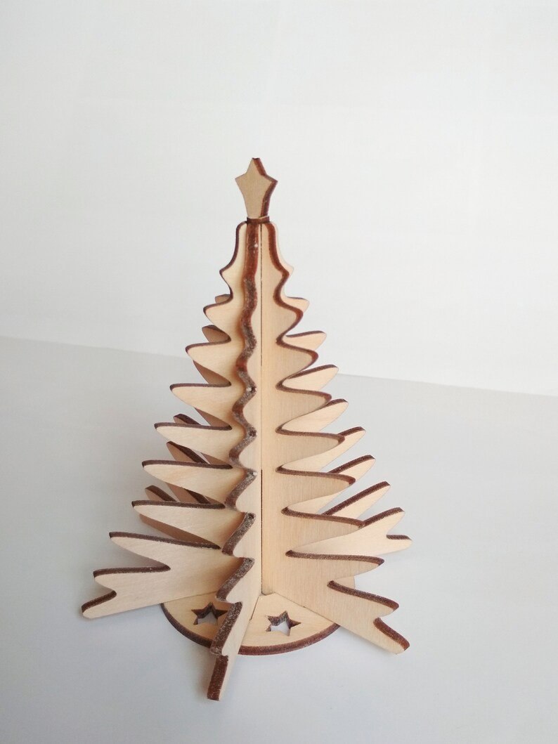 Download Christmas tree 3D puzzles DXF SVG files laser cut. 3D ...