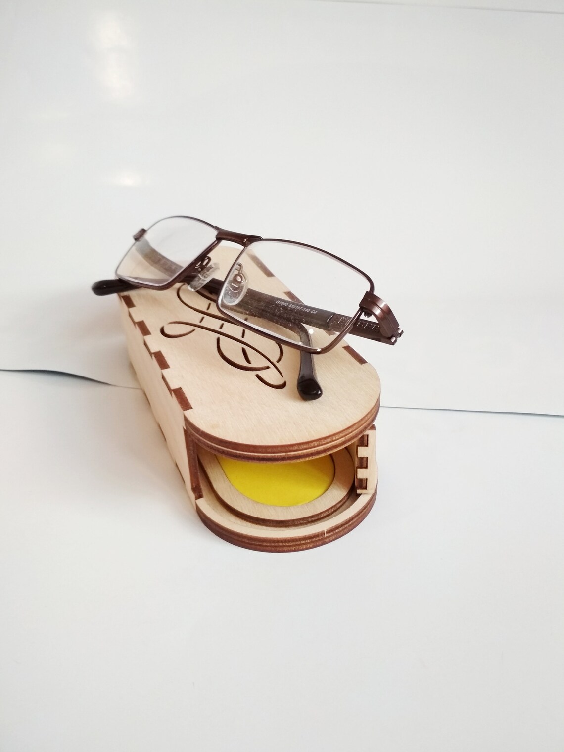 Glasses Case Vector Dxf Files Laser Cutting. SVG Pattern Laser Etsy