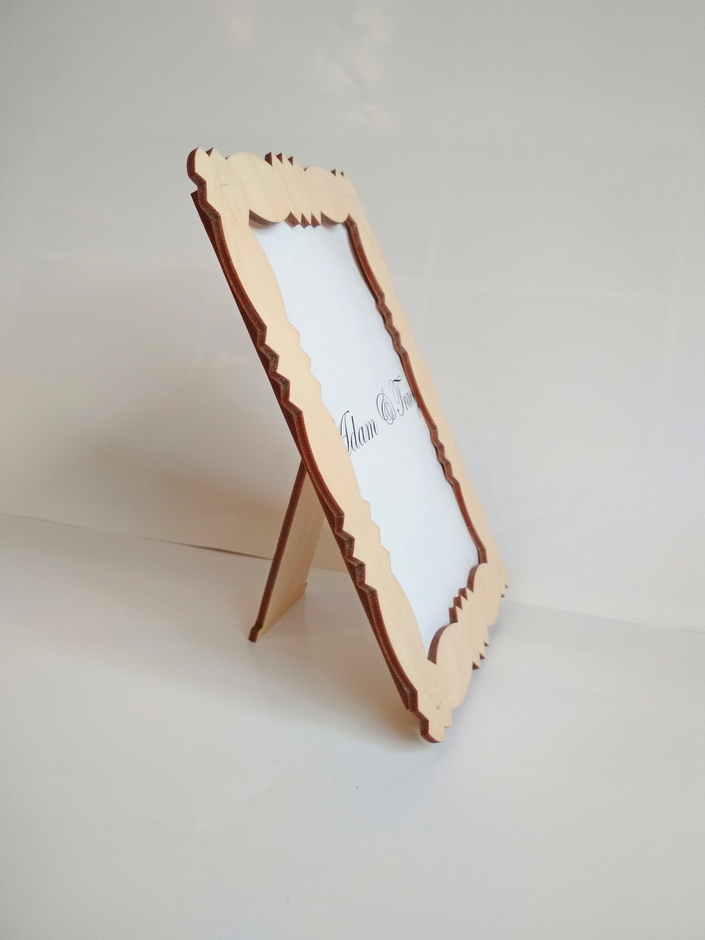 Photo frame Laser cut svg vector files laser cutting plans. Etsy