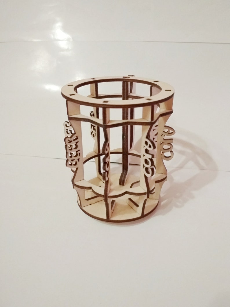 Download Beer rack vector svg files laser cut or cnc. DXF Pattern ...