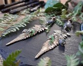 Earrings quot Silver Fern quot