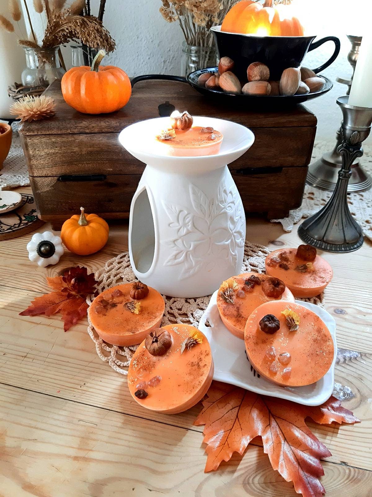 Fondant Parfumé Automnal Senteur Tarte à La Citrouille