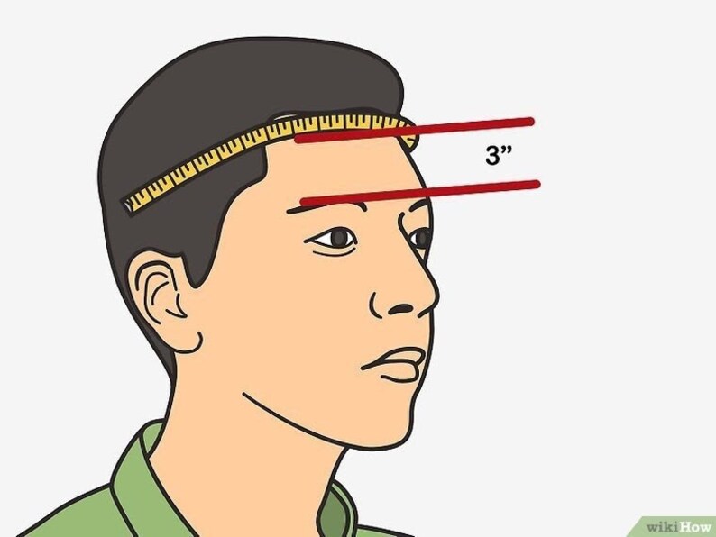 Алгоритм окружности головы. Измерение головы. Правильно измерить обхват головы. Измерение окружности головы. Обхват головы по надбровной дуге.