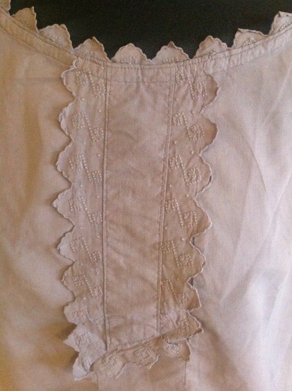 C1900's Antique Lace Camisole Edwardian Blouse, F… - image 6