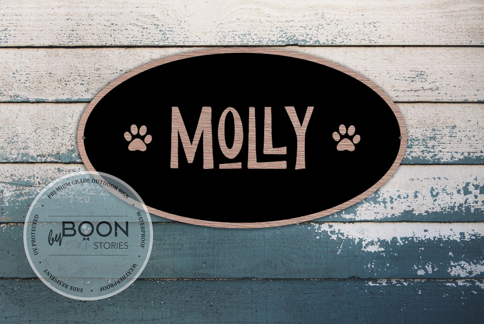 Plaque personnalisée pour niche de chien Plaque nom de chien Etsy.de